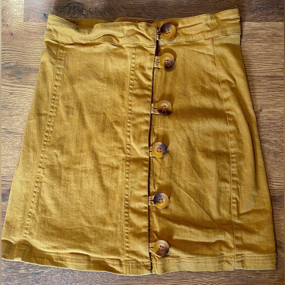 Miami Copper Button Up Skirt- Women’s size Small